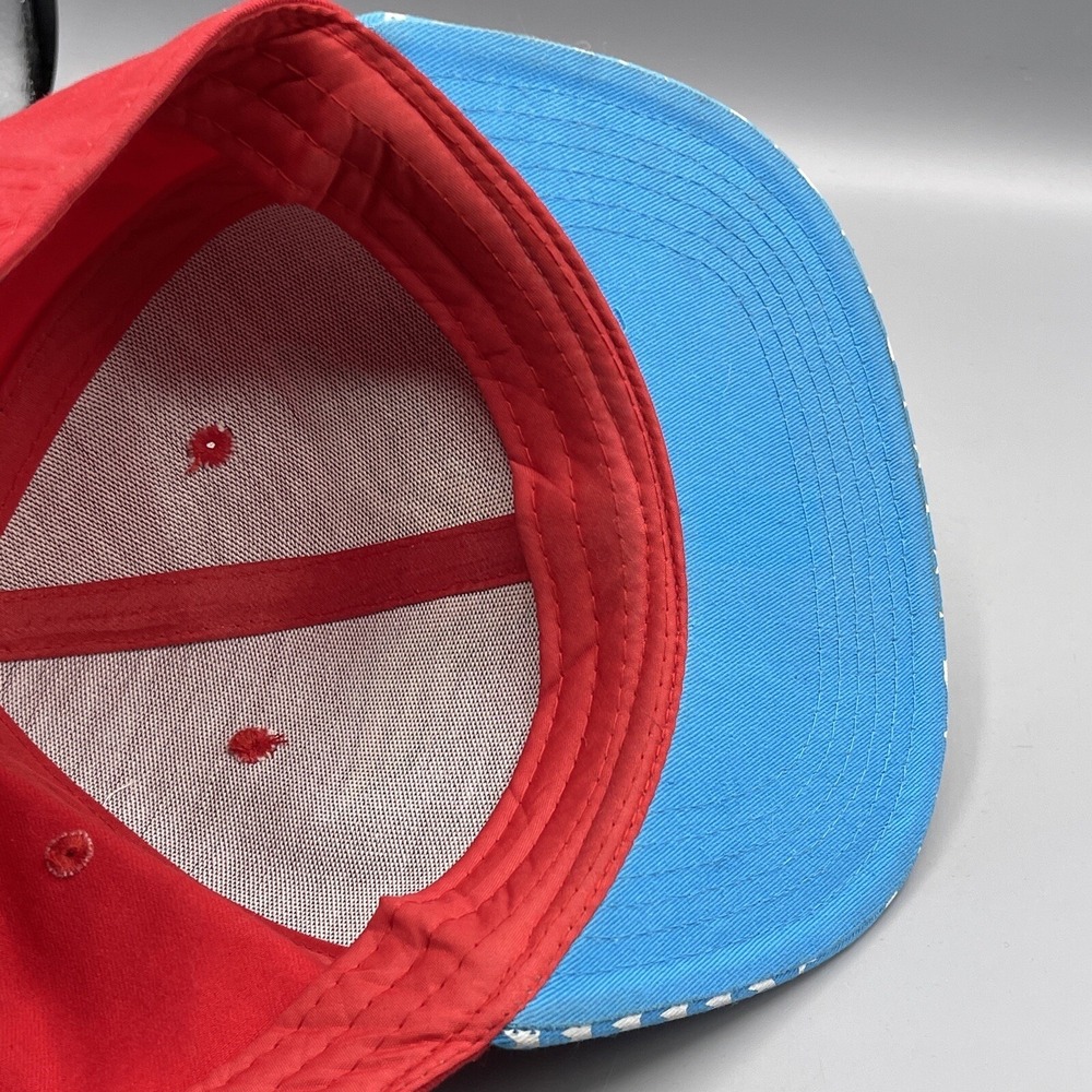 Wonder Woman Baseball Cap‎ DC Comics Classic Red Blue Gold Snap Back Adjustable - Picture 8 of 12